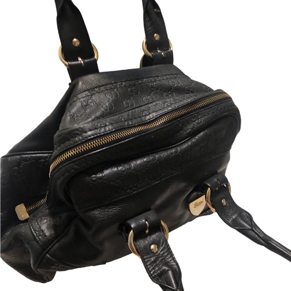 Gucci Authentic Leather Handbag travel  Tote - Picture 9 of 16